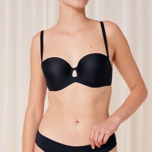 Triumph Pure Micro WDP soutien-gorge sans bretelles, noir