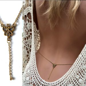 Chaine de taille doree pas cher femme acier inoxydable