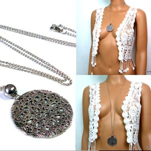 Collier long – Sautoir Acier inoxydable