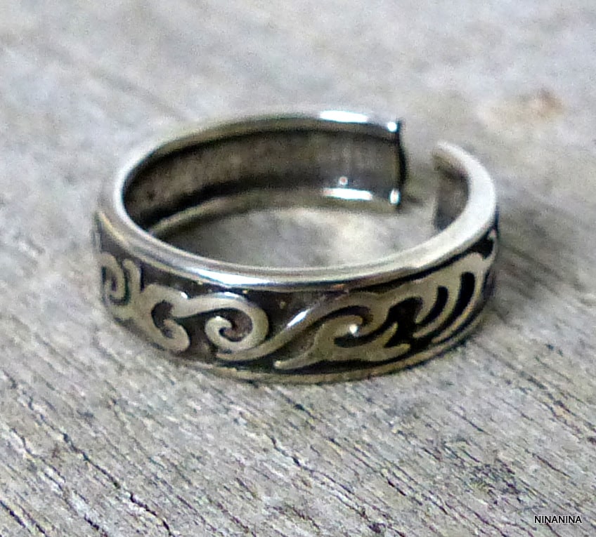 Bague de pied plaquĆ© Argent ā Image 4