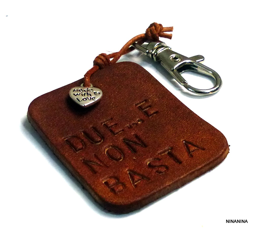 Porte clé homme cuir personnalisé les clés de papa – Image 7