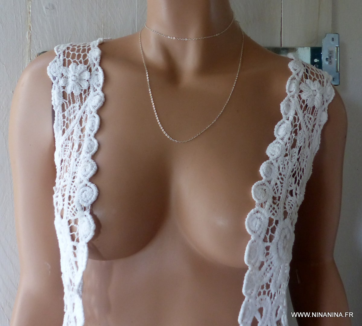 Chaine argent femme 80 cm maille forçat personnalisable – Image 9