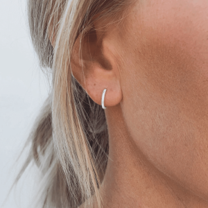 Créoles diamètre 6mm argent 925 minimalistes