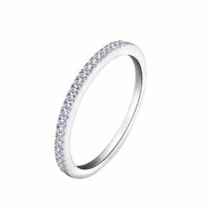 Bague Anneau Argent 925 Femme Oxyde De Zirconium