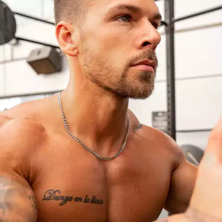 Chaîne homme pas cher Acier Inoxydable maille cubaine – Image 2