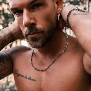 Chaine pour homme pas cher Acier inox maille figaro