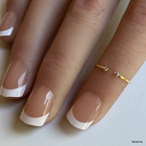 Bague De Phalange Argent 925 dorée et Oxyde De Zirconium Ouverte