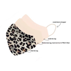 Baws by stær Fabric masque, beige