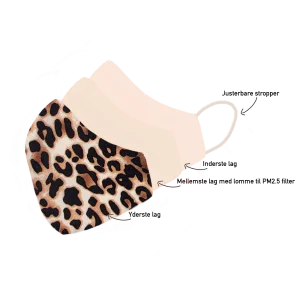 Baws by stær Fabric masque, noir